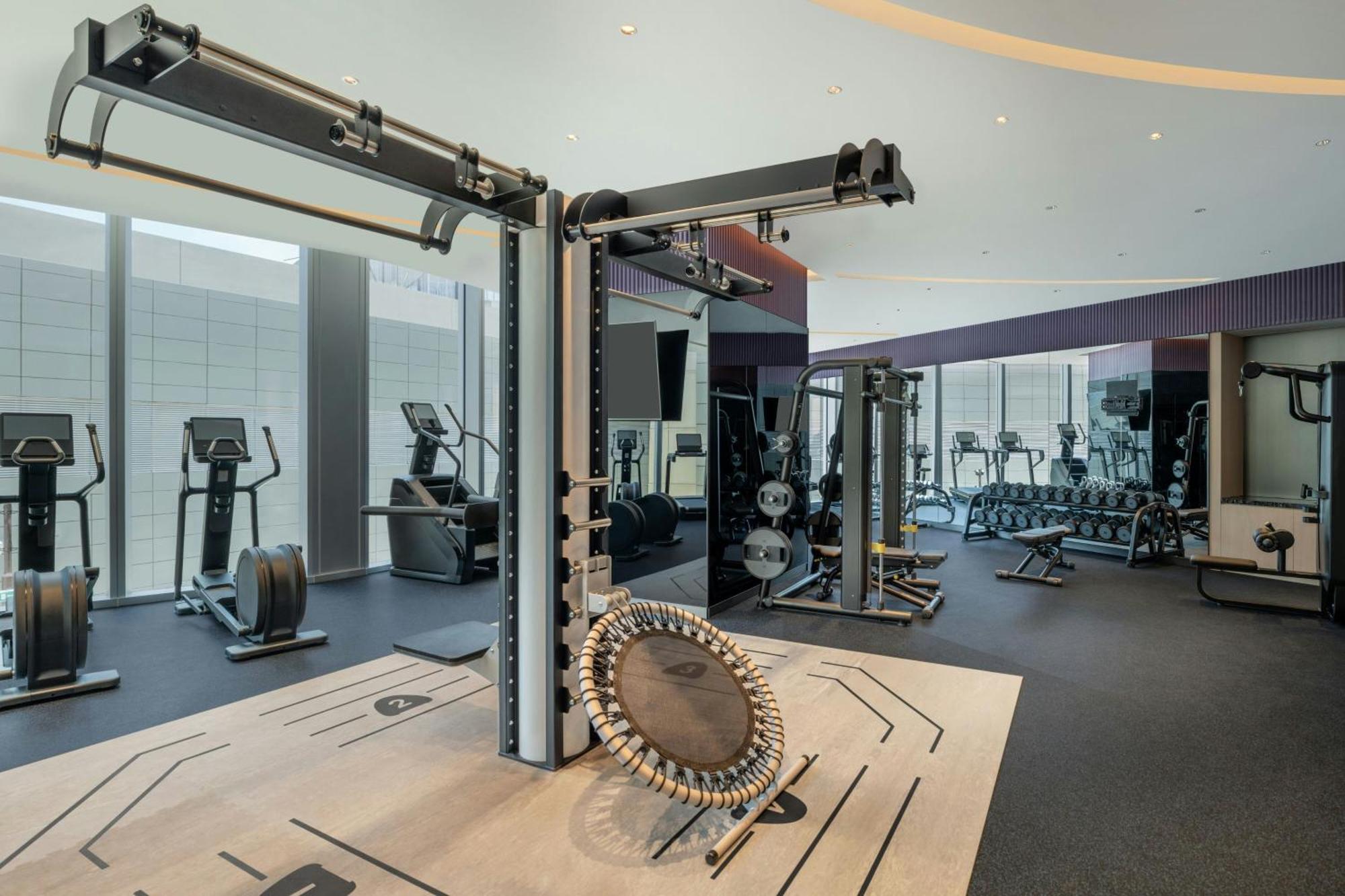 W Macau - Studio City מראה חיצוני תמונה The gym at the hotel
