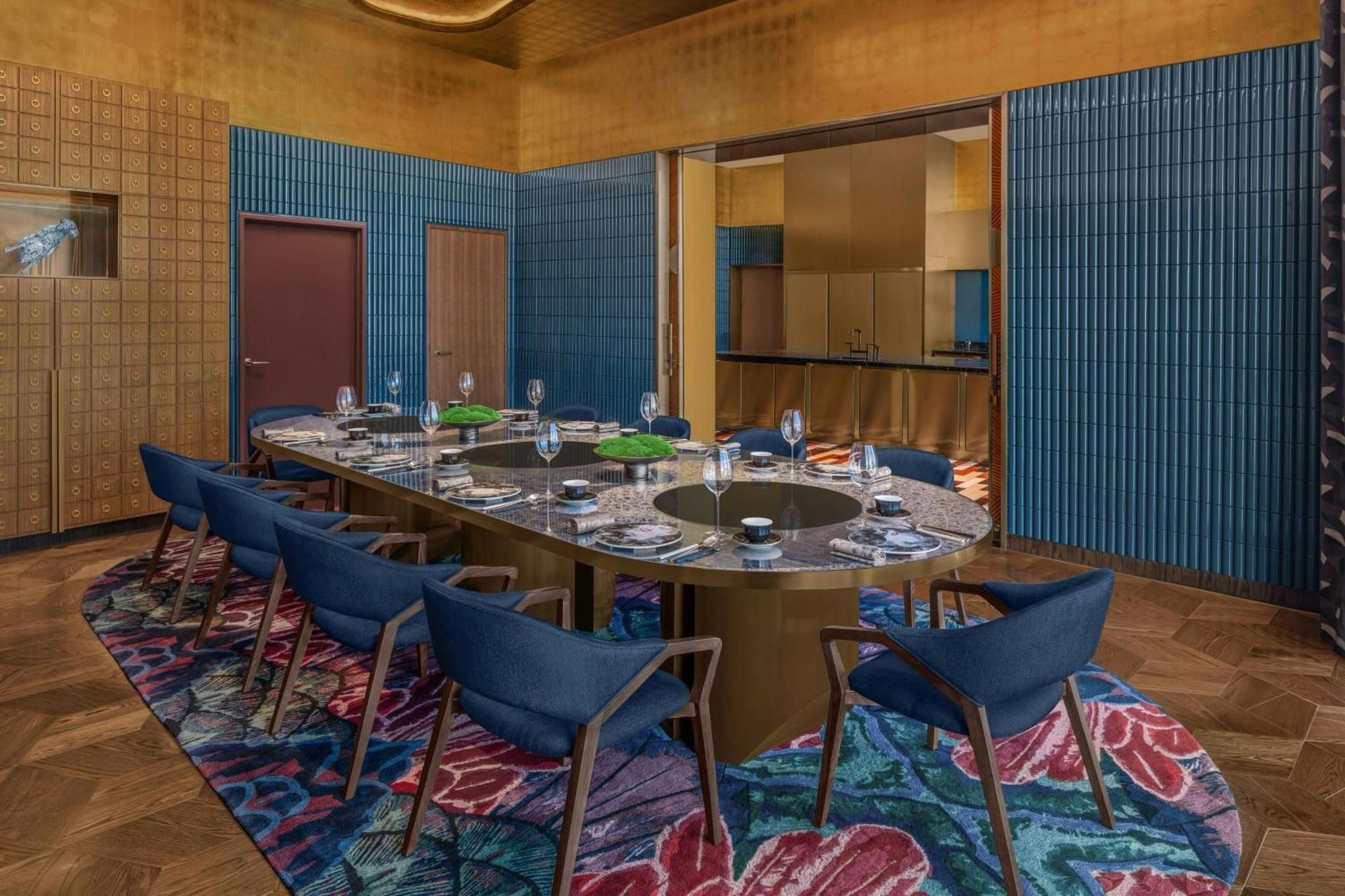 W Macau - Studio City מראה חיצוני תמונה Private dining room at the restaurant