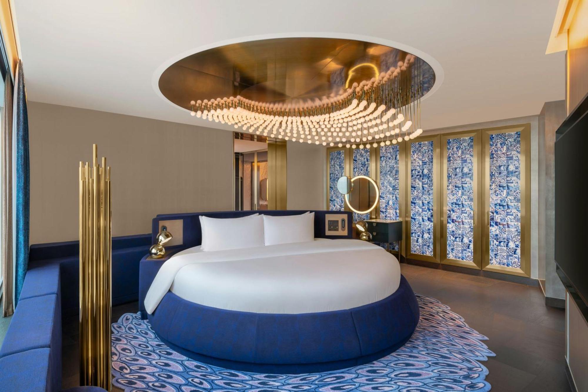 W Macau - Studio City מראה חיצוני תמונה A bedroom at the hotel